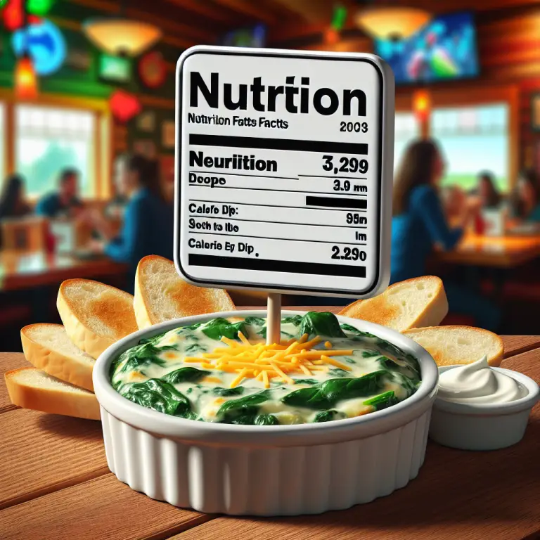 Applebeeʼs Spinach Artichoke Dip Calories