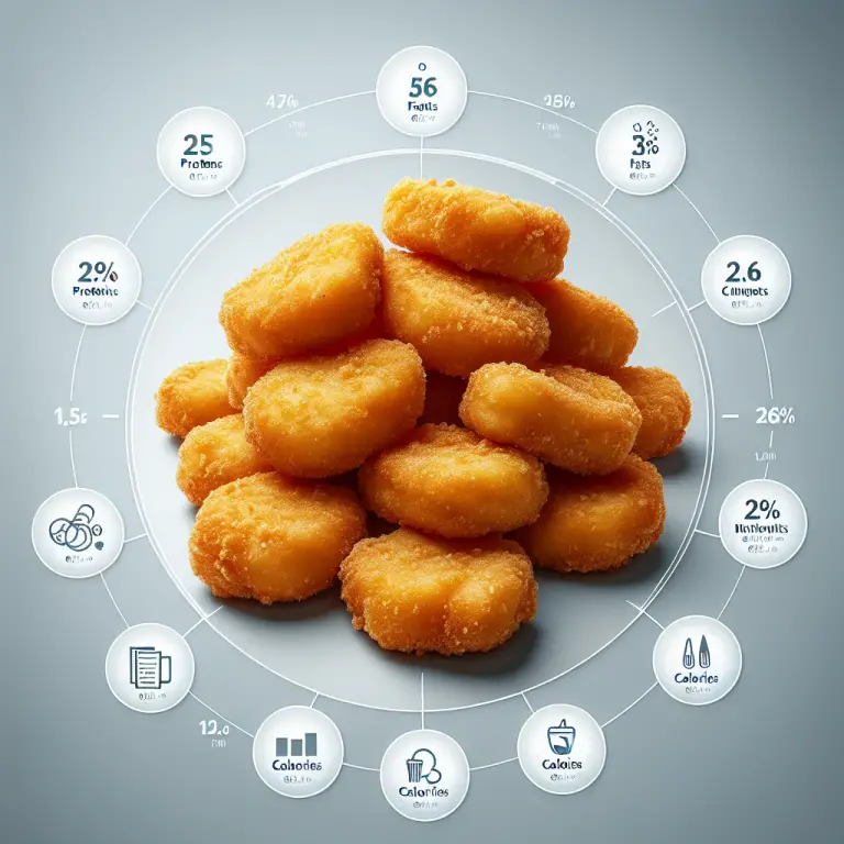 Wendyʼs Nuggets Nutrition