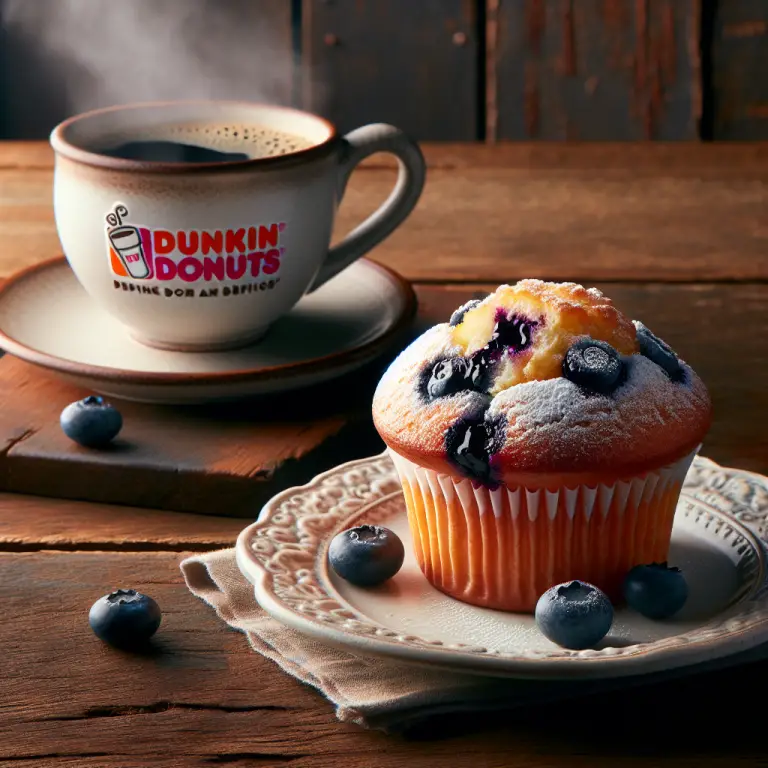 Dunkin Donuts Blueberry Muffin Calories