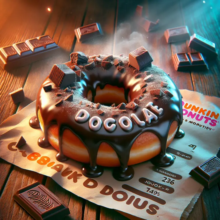 Dunkin Donuts Chocolate Donut Calories