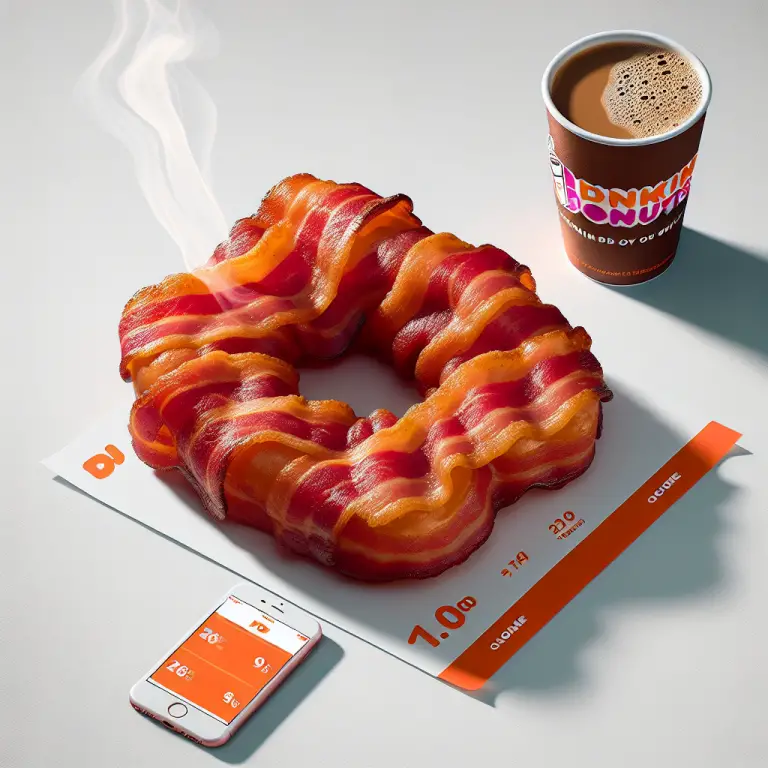 Dunkin Donuts Snackin Bacon Calories