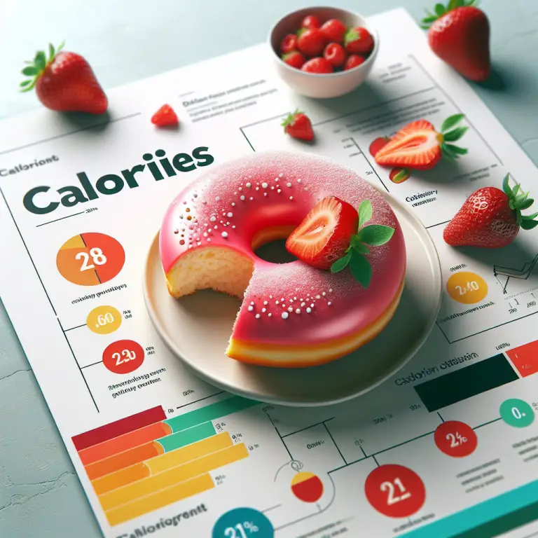 Dunkin Donuts Strawberry Donut Calories