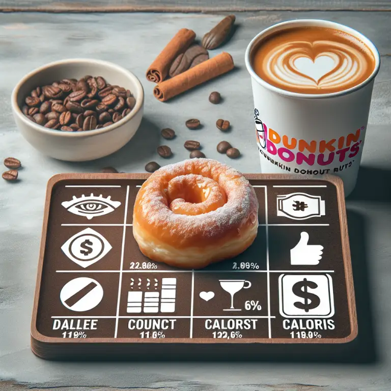 Coffee Roll Dunkin Donuts Calories