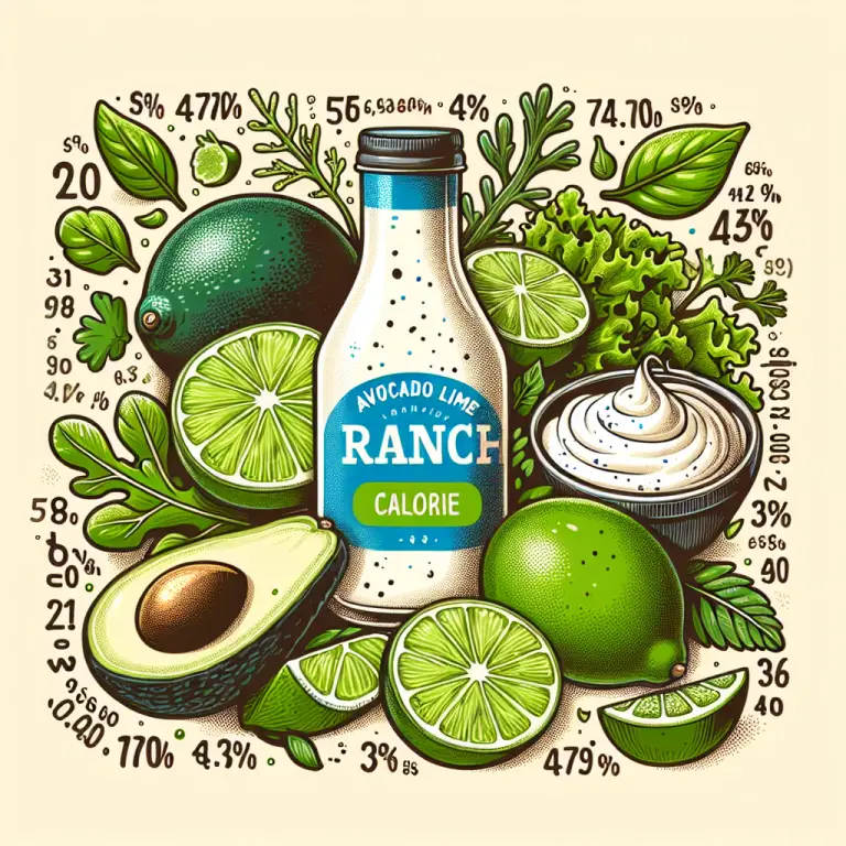 Chick Fil A Avocado Lime Ranch Calories